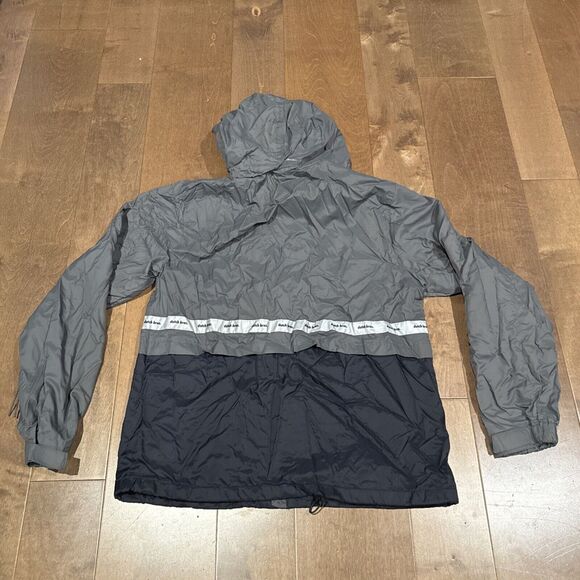 DUTCH BROS Coffee Logo Jacket Small Black Nylon Windbreaker Shell Zip - Picture 4 of 4